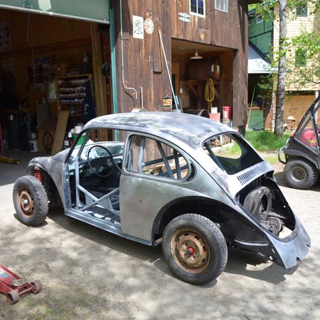 73 Super Beetle Sanded