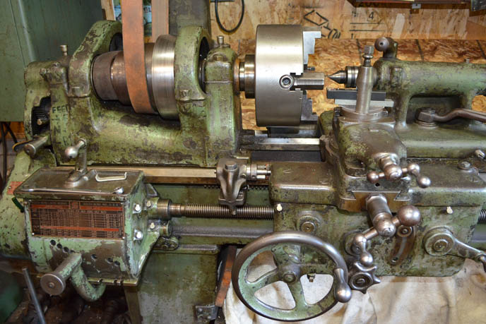 machine shop lathe