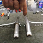 Custom shifter for Triton motorcycle