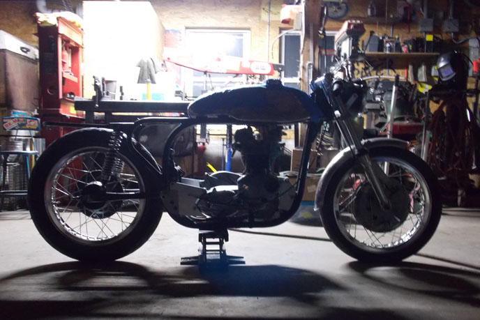 Custom Work Triton motorcycle Custom Work Triton motorcycle
