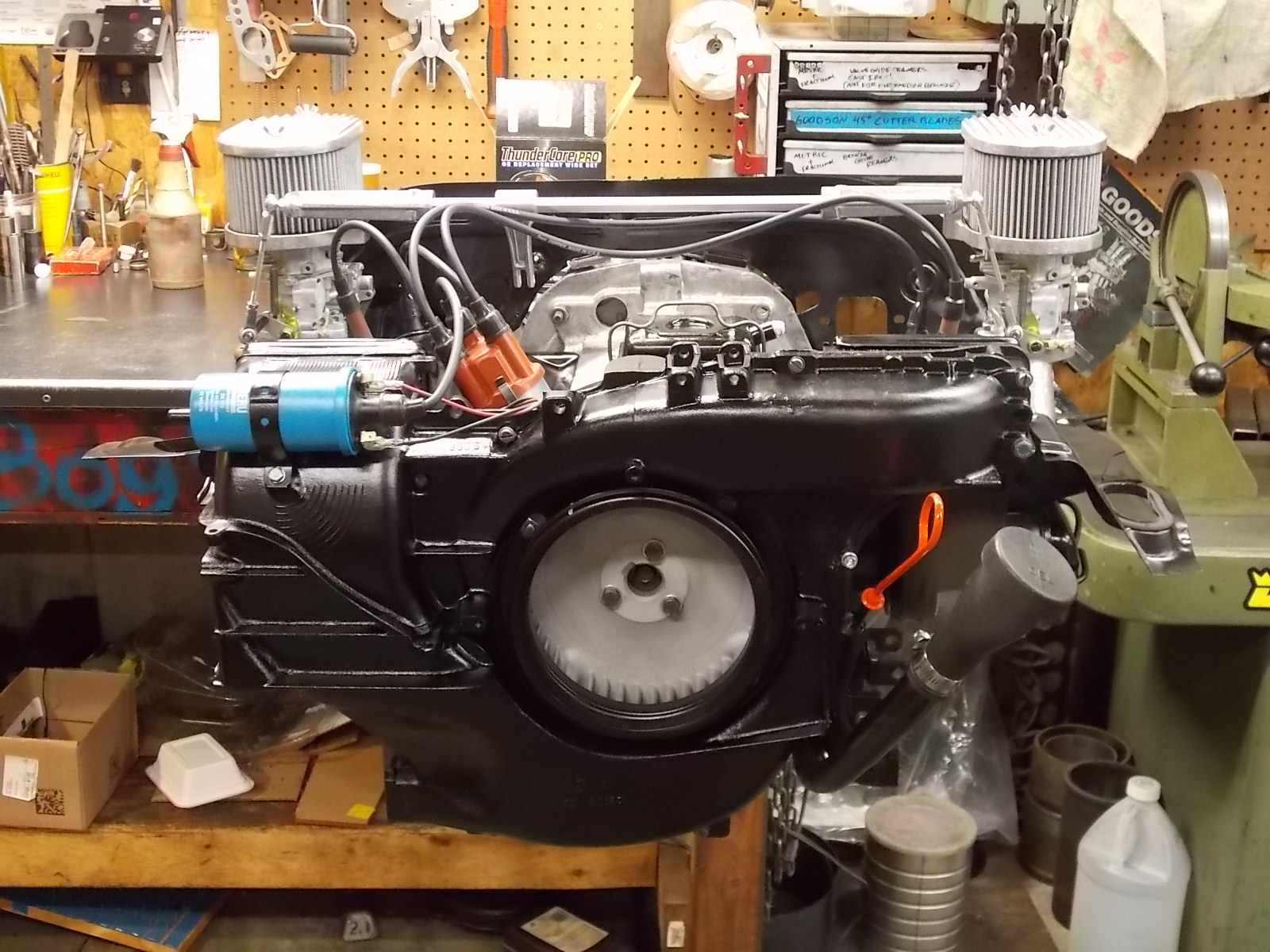 Air cooled Type 4 VW Engine Build
