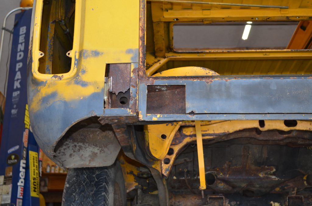 1976 VW Camper Restoration Body