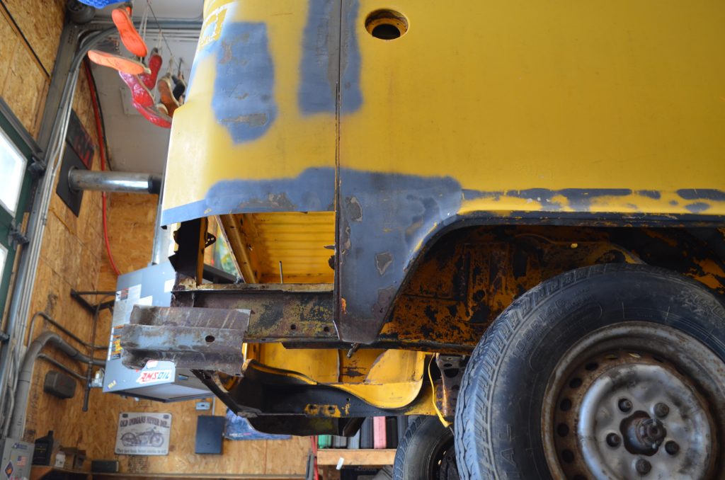 1976 VW Camper Restoration Body